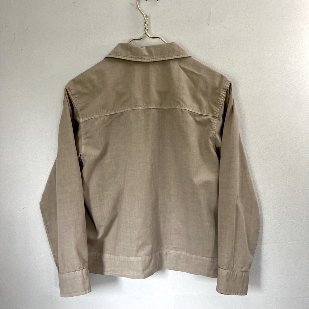 Fresh Produce Lightweight Lorlin Cotton Shirt Jacket style C210 Khaki size S - Picture 2 of 10